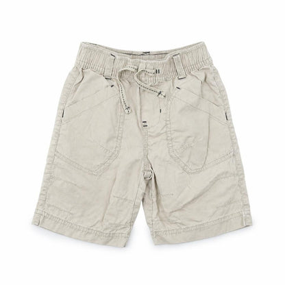Next Boys Beige   Cropped Trousers Size 3-6 Months