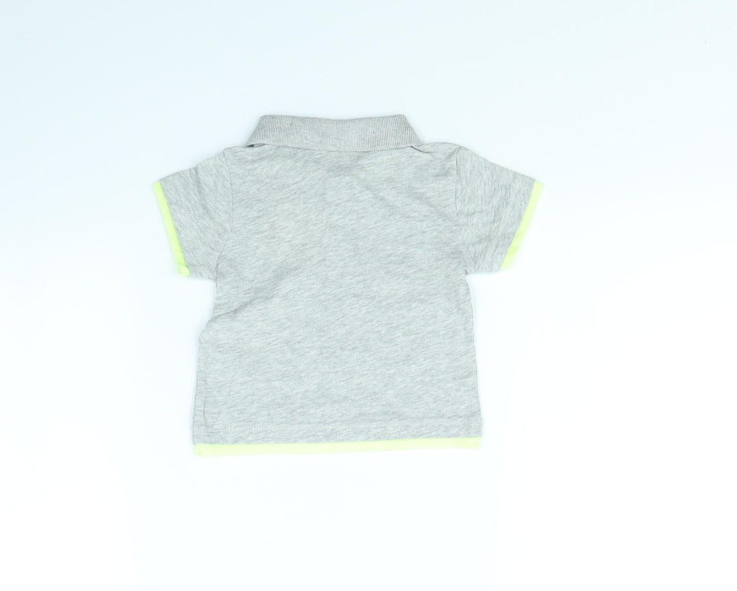 Zara Boys Grey   Basic Polo Size 3-6 Months
