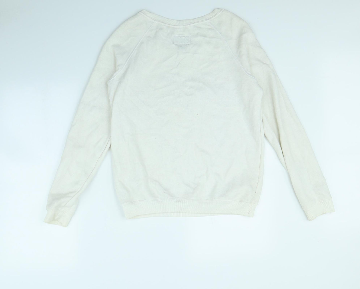 American Eagle Womens White   Pullover Jumper Size S  - American eagle