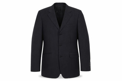 Ventuno Mens Black   Jacket Suit Jacket Size 40
