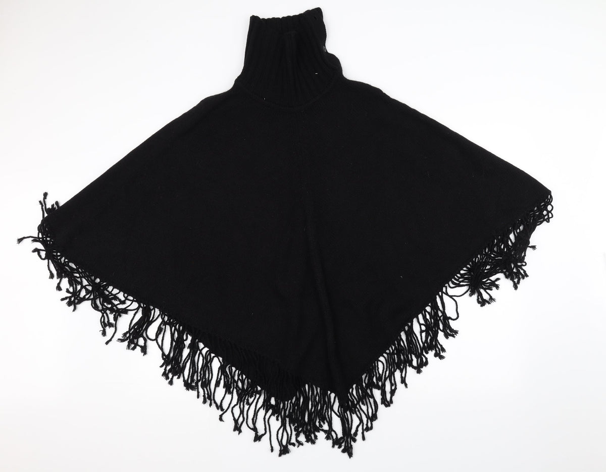 Marks & Spencer Womens Black   Pullover Jumper One Size