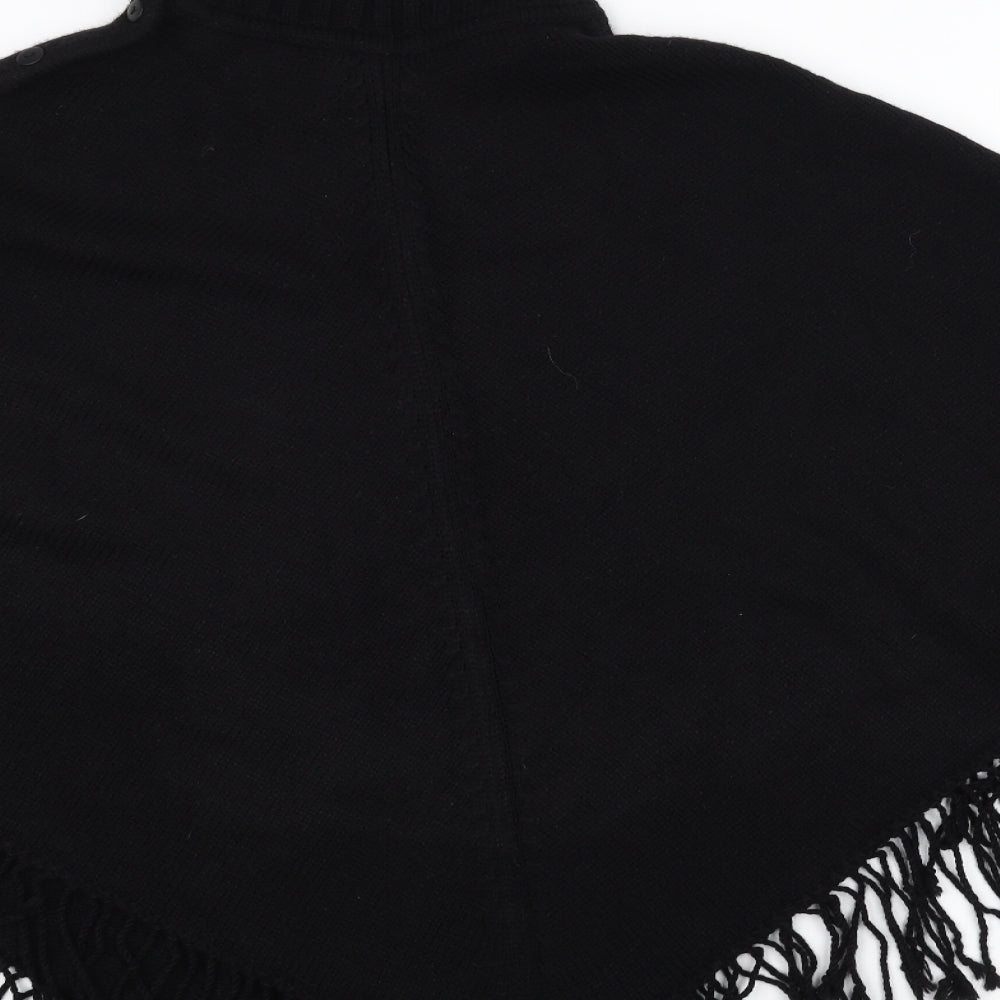 Marks & Spencer Womens Black   Pullover Jumper One Size