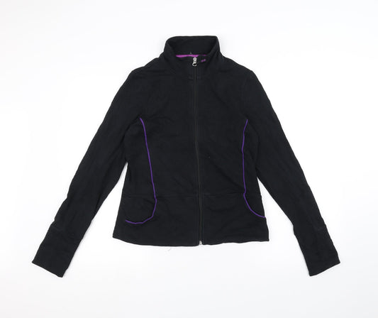 Womens UK Size M Preworn Black Jacket