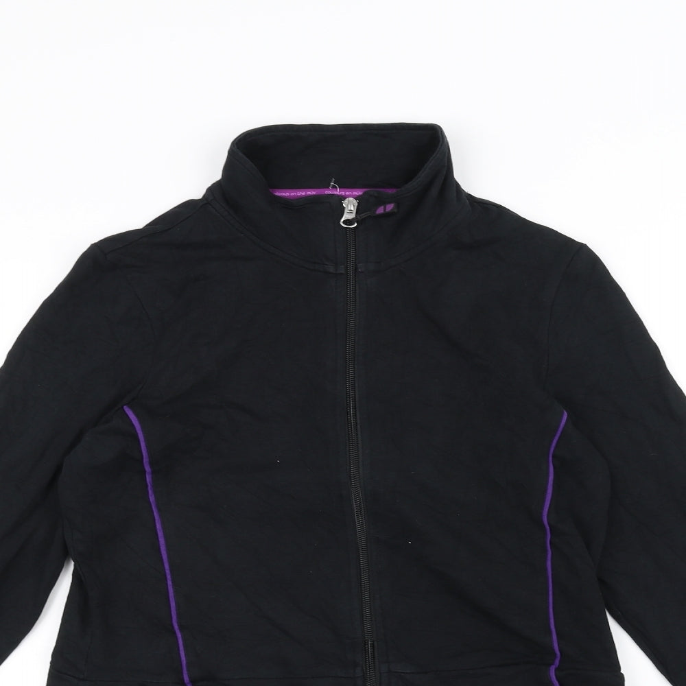 Womens UK Size M Preworn Black Jacket