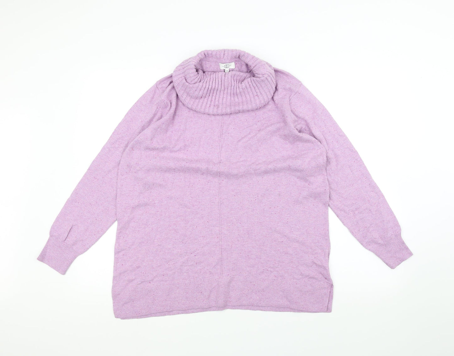 Country Casuals Womens Purple   Pullover Jumper Size M