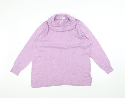Country Casuals Womens Purple   Pullover Jumper Size M