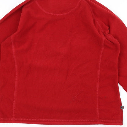 Mountain Life Womens Red   Pullover Jumper Size 10