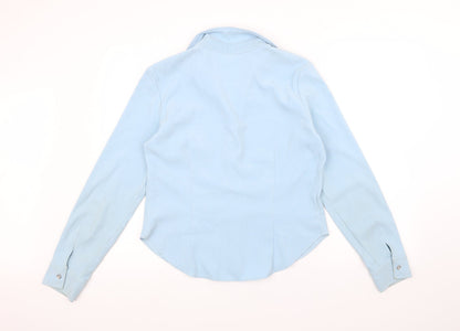 Womens UK Size 14 Preworn Blue Jacket