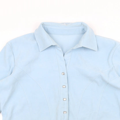 Womens UK Size 14 Preworn Blue Jacket