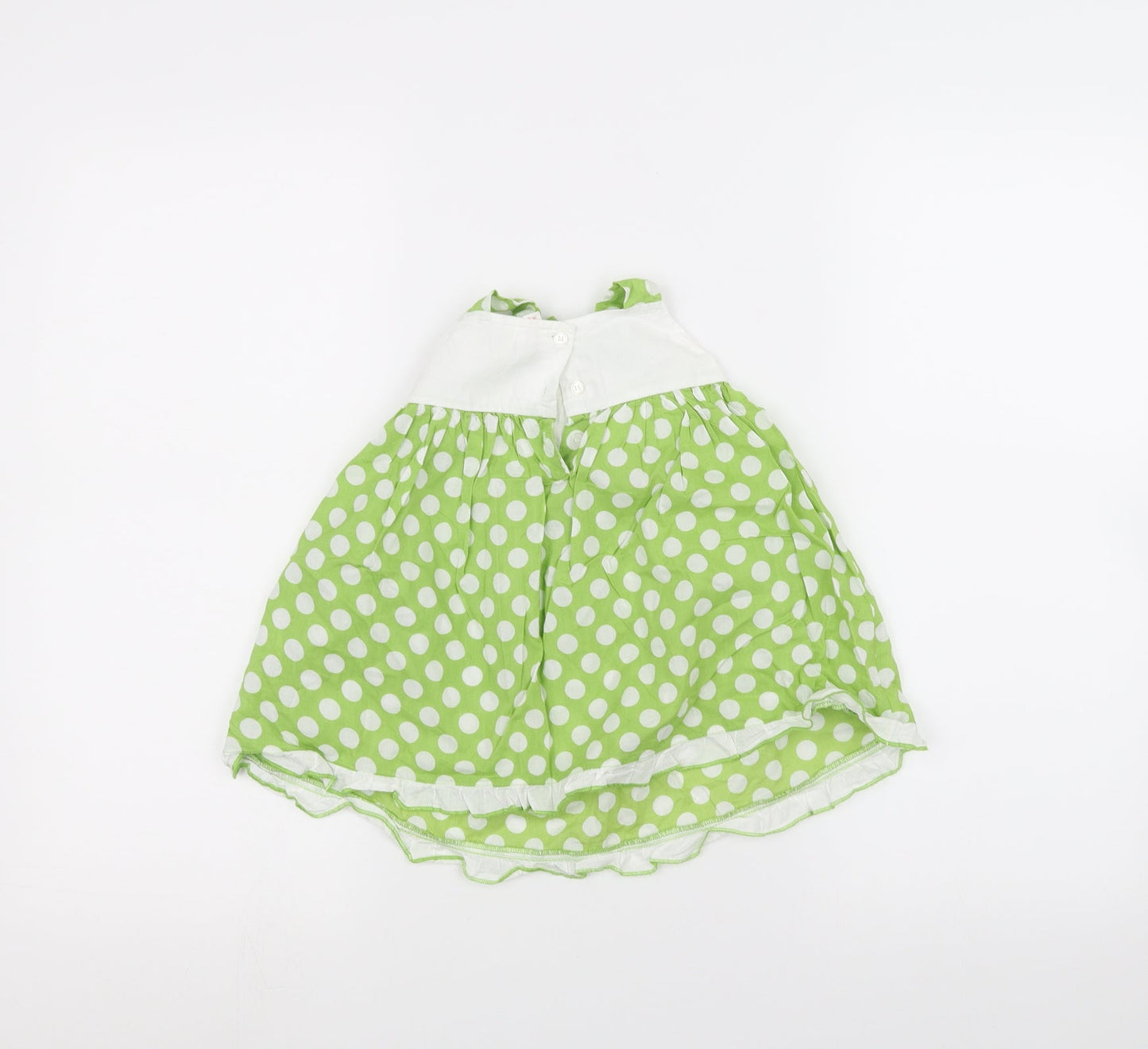 NEXT Baby Green Polka Dot  A-Line  Size 3-6 Months