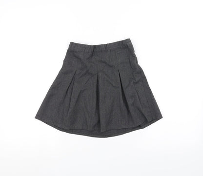 F&F Girls Grey   A-Line Skirt Size 6-7 Years