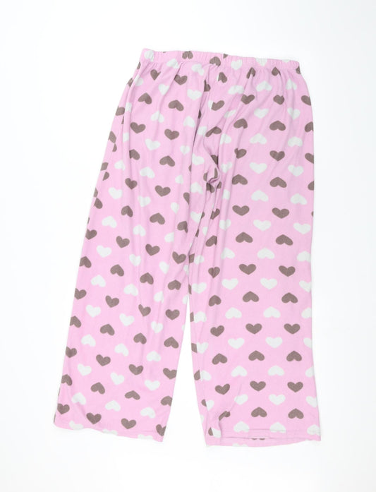George Womens Pink   Sweatpants Trousers Size 16 L25 in