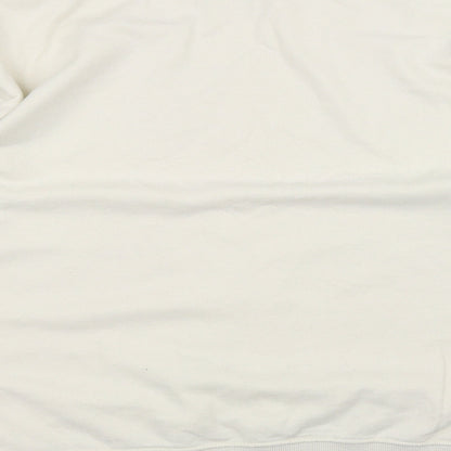 New Look Womens White   Pullover Jumper Size M