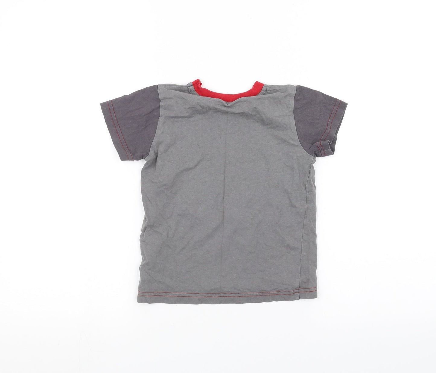 Marks and Spencer Boys Grey   Basic T-Shirt Size 3-4 Years  - Liverpool FC
