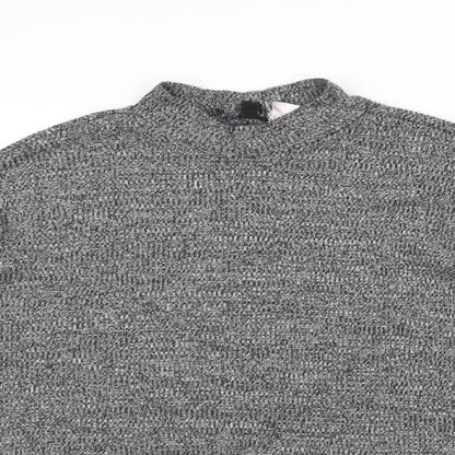 H&M Womens Grey   Pullover Jumper Size M