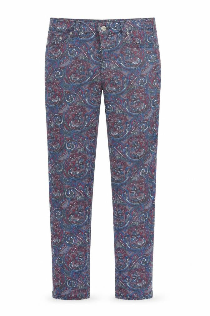 Womens UK Size 30 in Topshop Regular Fit Straight Purple Jeans