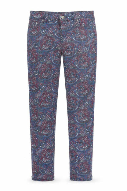 Womens UK Size 30 in Topshop Regular Fit Straight Purple Jeans