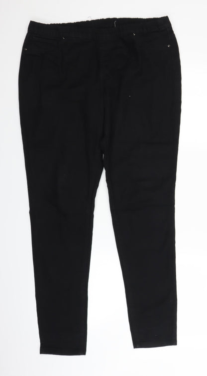 Womens UK Size 36 in Preworn Regular Fit Jegging Black Jeans