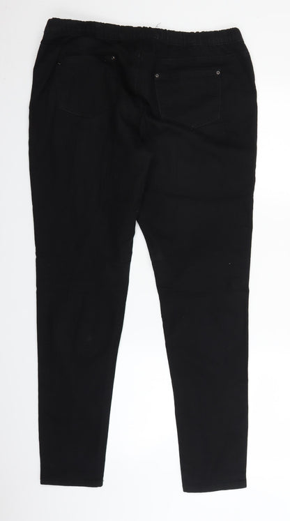 Womens UK Size 36 in Preworn Regular Fit Jegging Black Jeans
