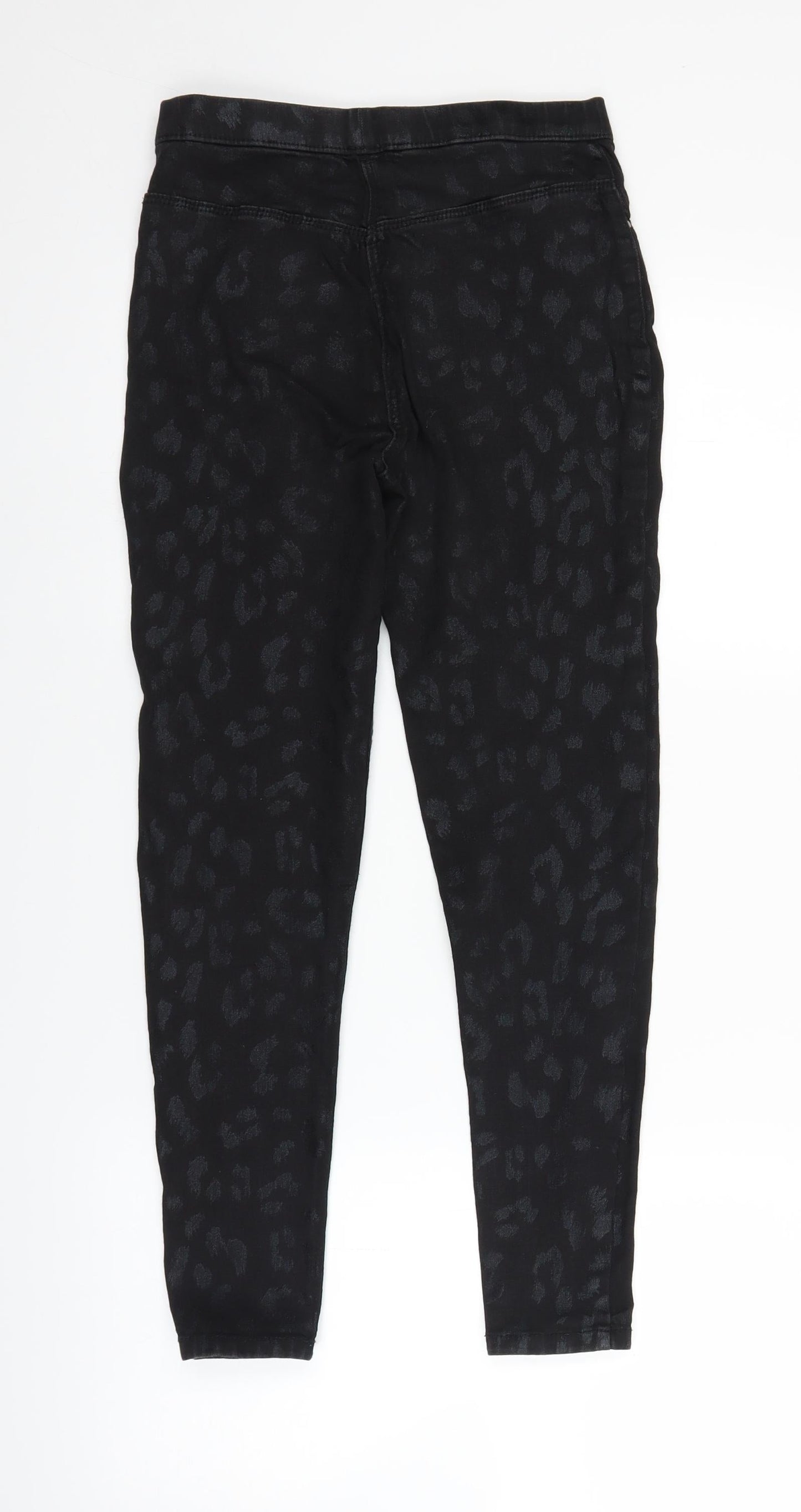 George Girls Black  Denim Jegging Jeans Size 10-11 Years