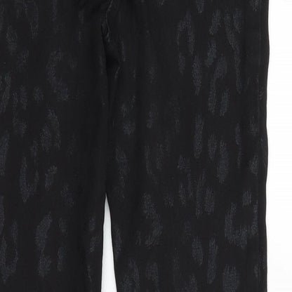 George Girls Black  Denim Jegging Jeans Size 10-11 Years