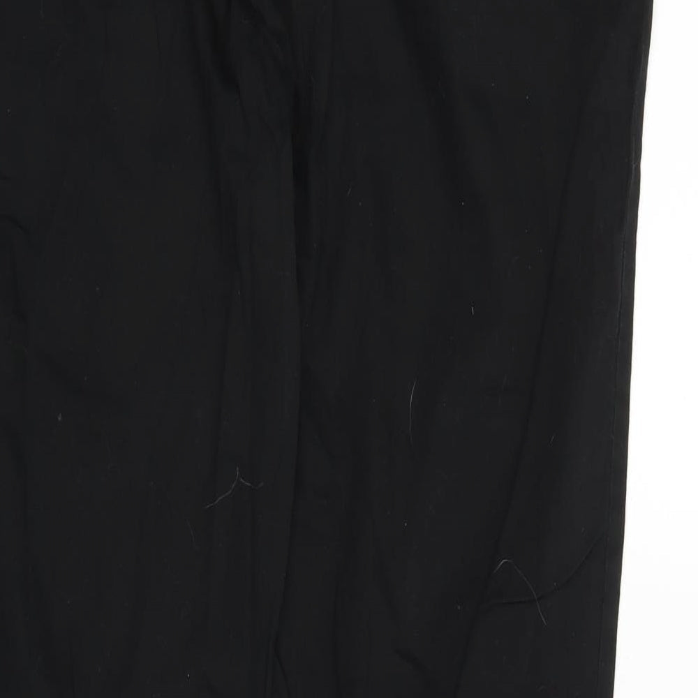 Warehouse Womens Black   Trousers  Size 16 L26 in
