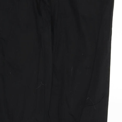 Warehouse Womens Black   Trousers  Size 16 L26 in