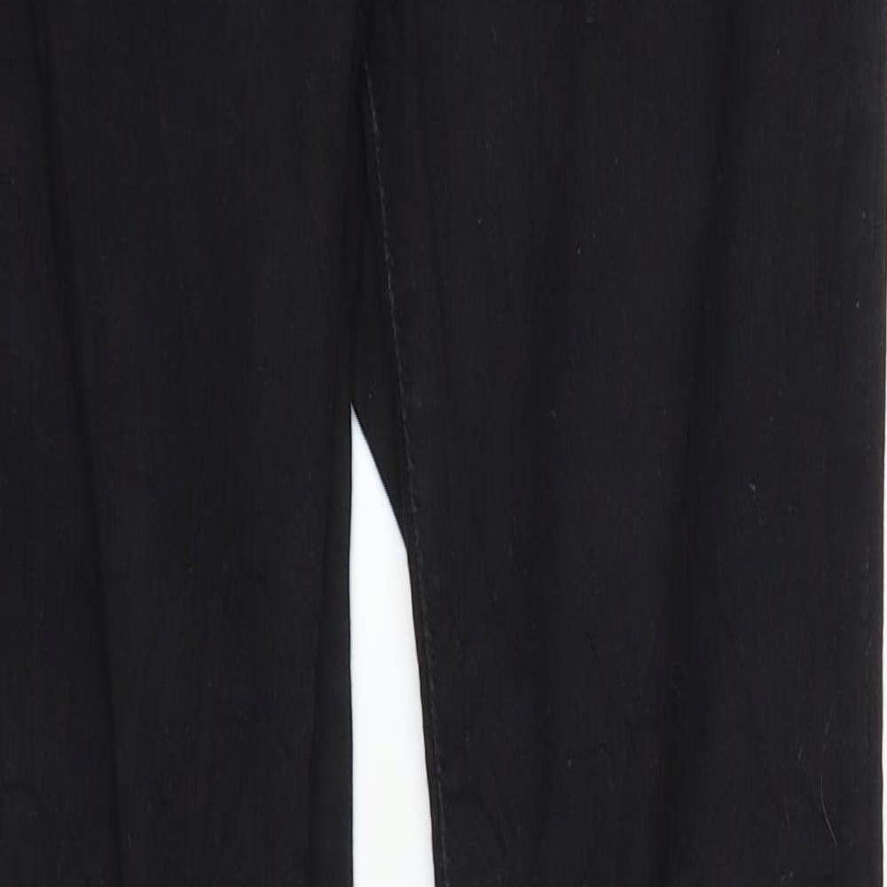 Never denim Womens Black  Denim Skinny Jeans Size S L30 in