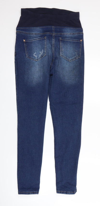 Papaya Womens Blue  Denim Skinny Jeans Size 8 L27 in