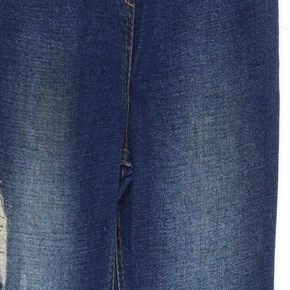 Papaya Womens Blue  Denim Skinny Jeans Size 8 L27 in