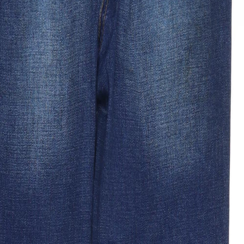 Papaya Womens Blue  Denim Skinny Jeans Size 8 L27 in