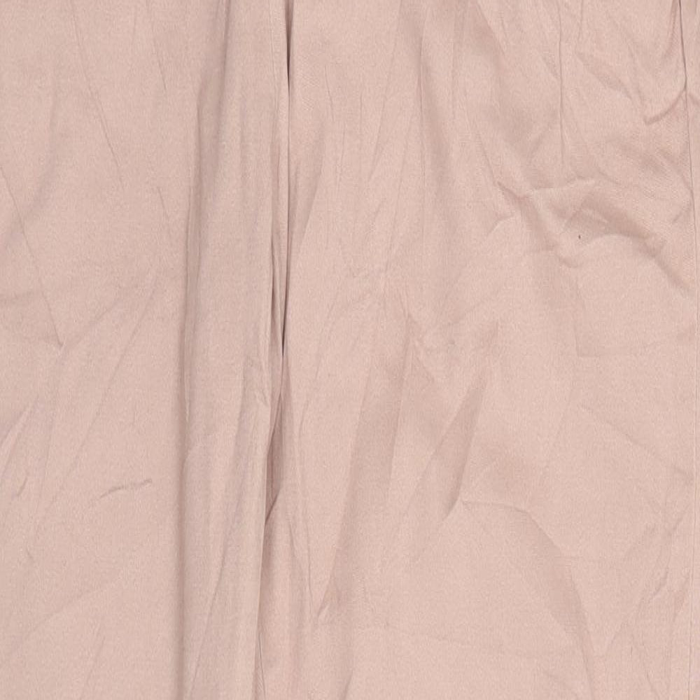 157 Womens Pink   Trousers  Size 32 in L28 in