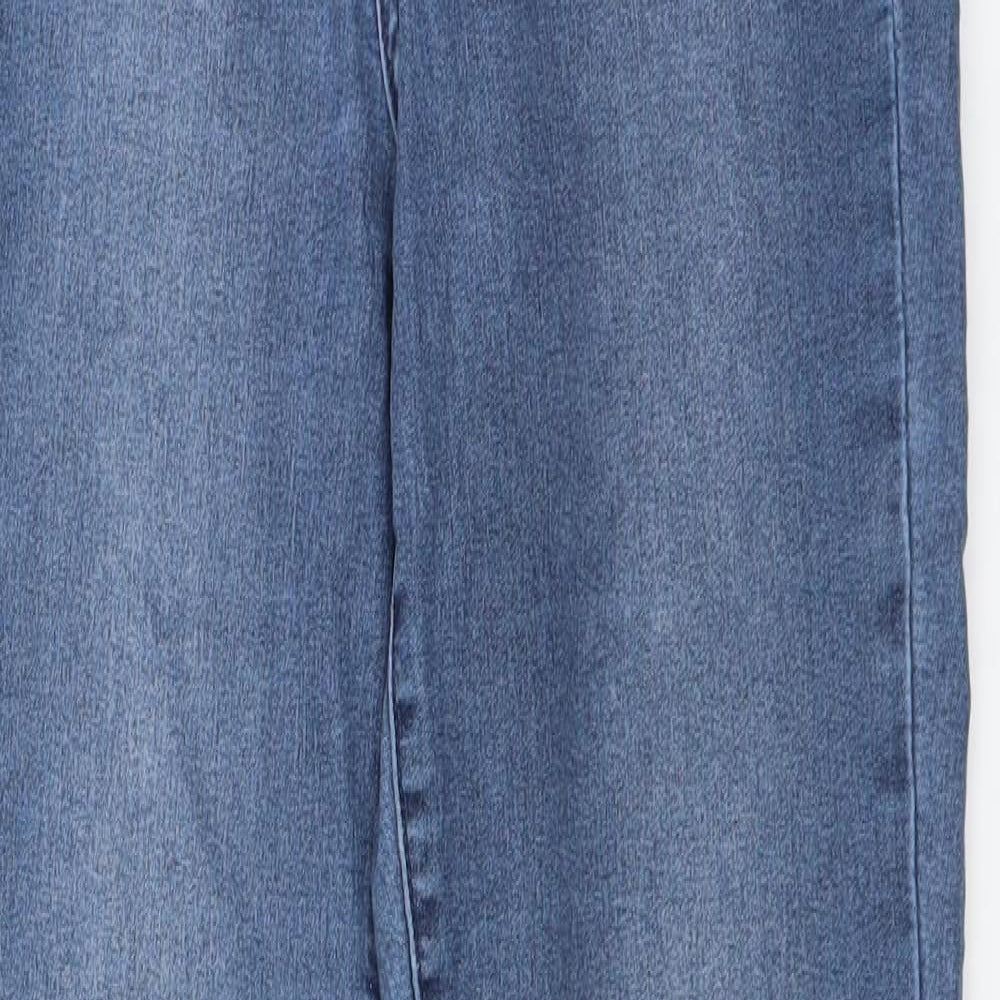 Womens UK Size 28 in H&M Regular Fit Straight Blue Jeans