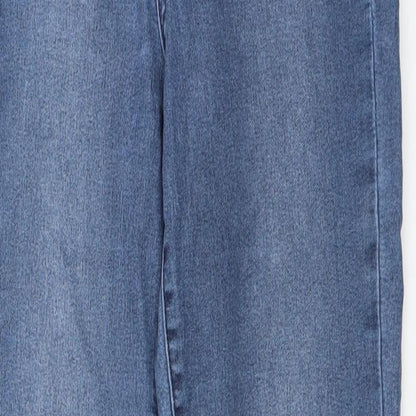 Womens UK Size 28 in H&M Regular Fit Straight Blue Jeans
