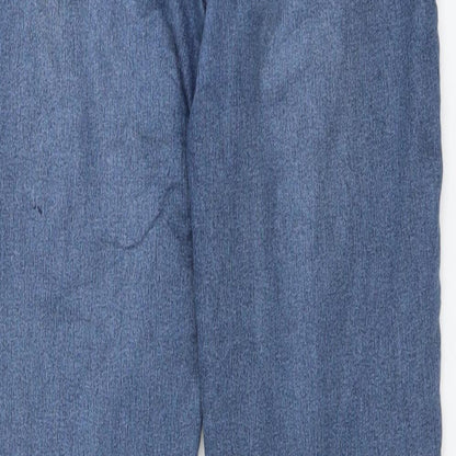 Womens UK Size 28 in H&M Regular Fit Straight Blue Jeans
