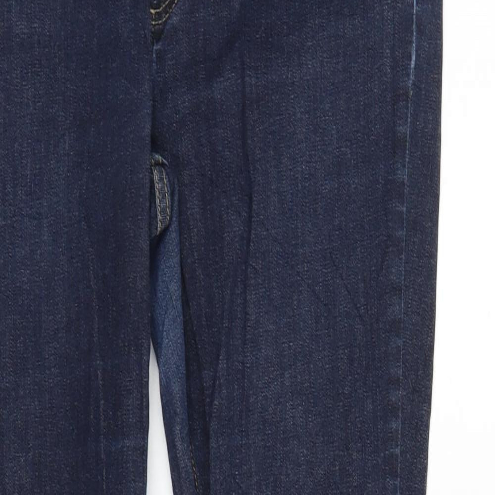 Stockholm Womens Blue  Denim Straight Jeans Size 14 L28 in