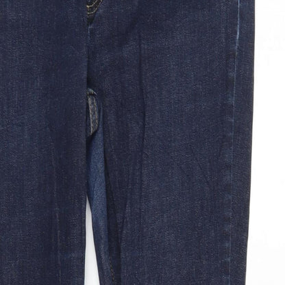 Stockholm Womens Blue  Denim Straight Jeans Size 14 L28 in
