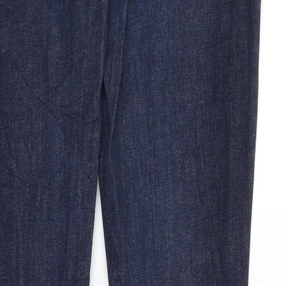 Stockholm Womens Blue  Denim Straight Jeans Size 14 L28 in