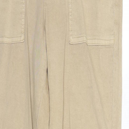 F&F Womens Beige   Chino Trousers Size 8 L24 in