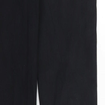Womens UK Size XS Gina Tricot Regular Fit Skinny Black Jeans