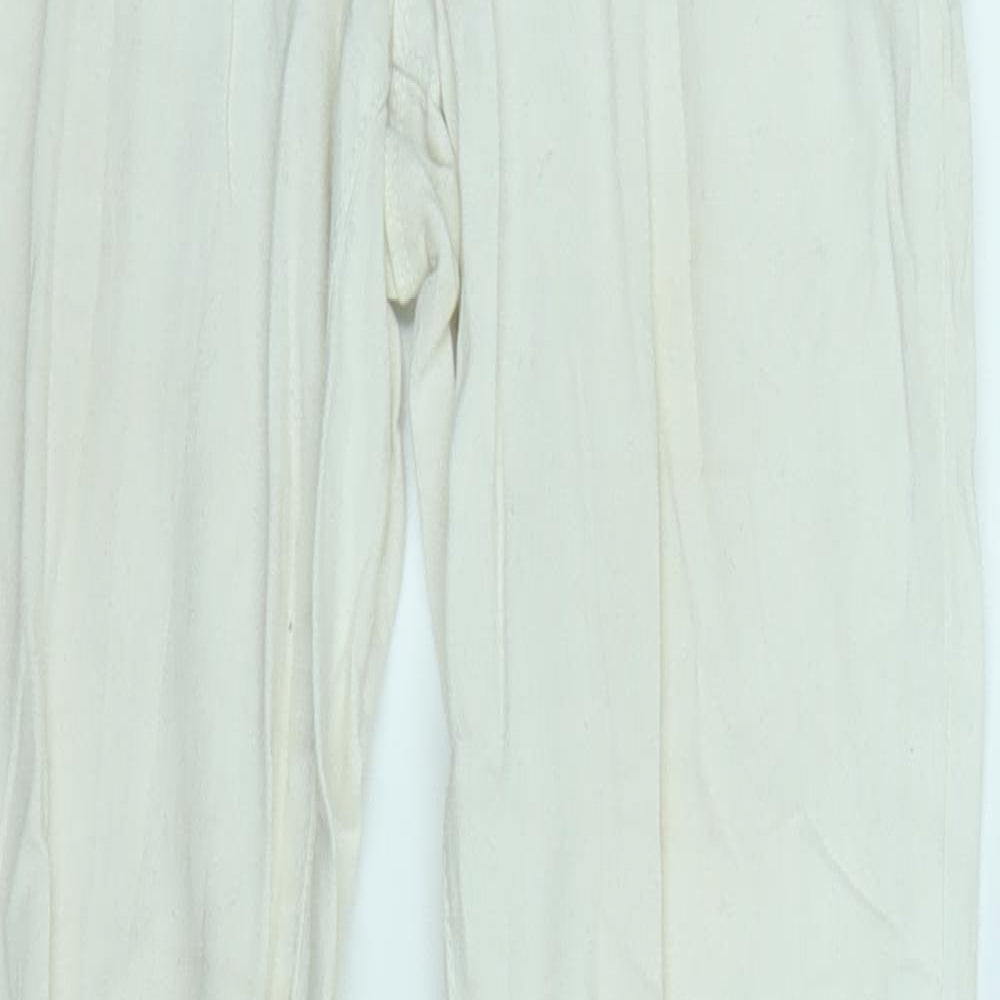 Primark Womens White  Denim Skinny Jeans Size 4 L26 in