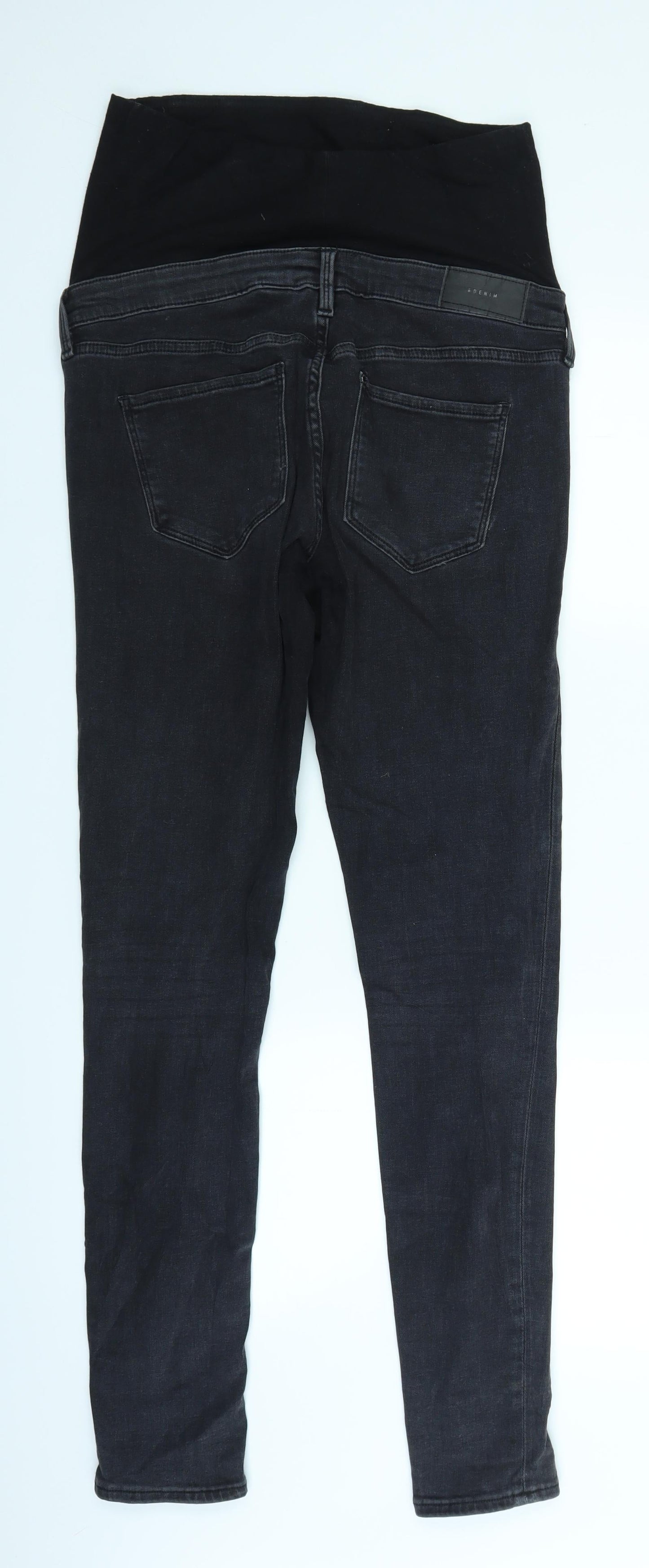 Womens UK Size 8 H&M Regular Fit Skinny Grey Jeans