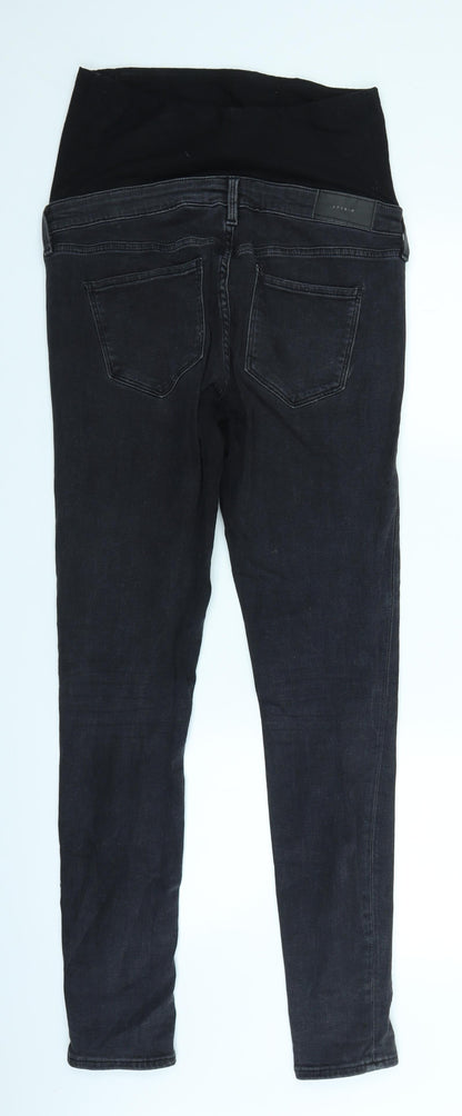 Womens UK Size 8 H&M Regular Fit Skinny Grey Jeans