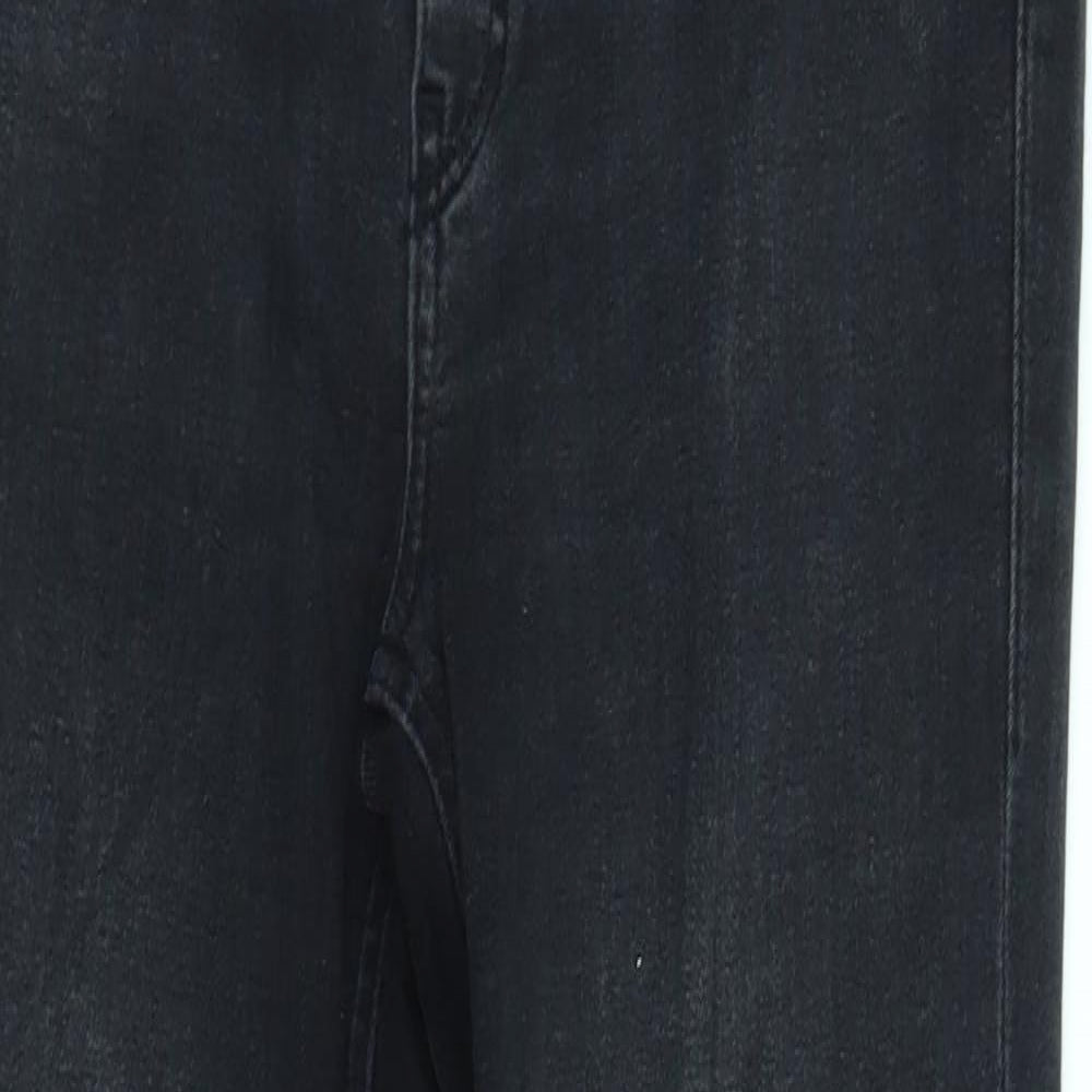 Womens UK Size 8 H&M Regular Fit Skinny Grey Jeans