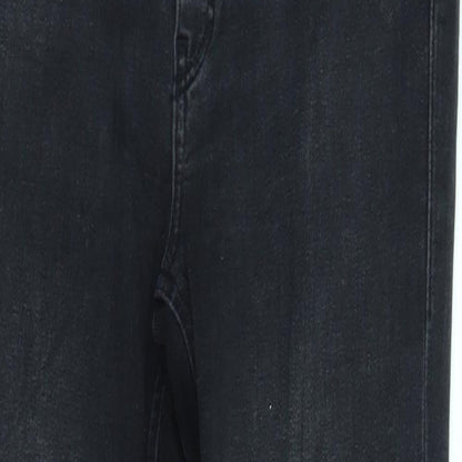 Womens UK Size 8 H&M Regular Fit Skinny Grey Jeans