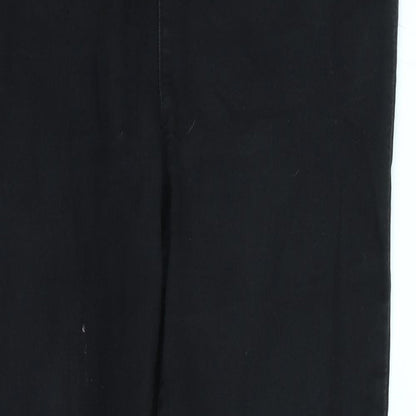 Womens UK Size 10 Papaya Regular Fit Jegging Black Jeans