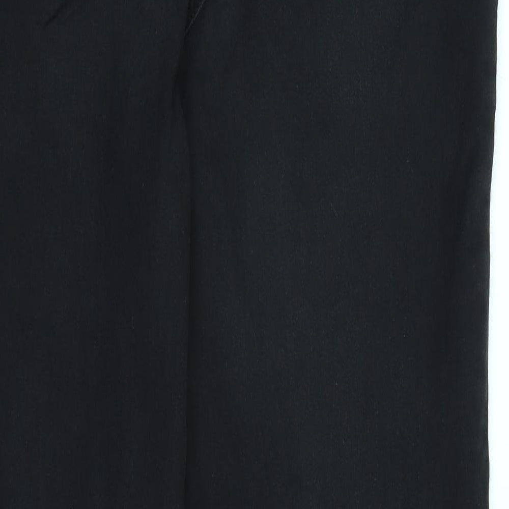 Womens UK Size 10 Papaya Regular Fit Jegging Black Jeans
