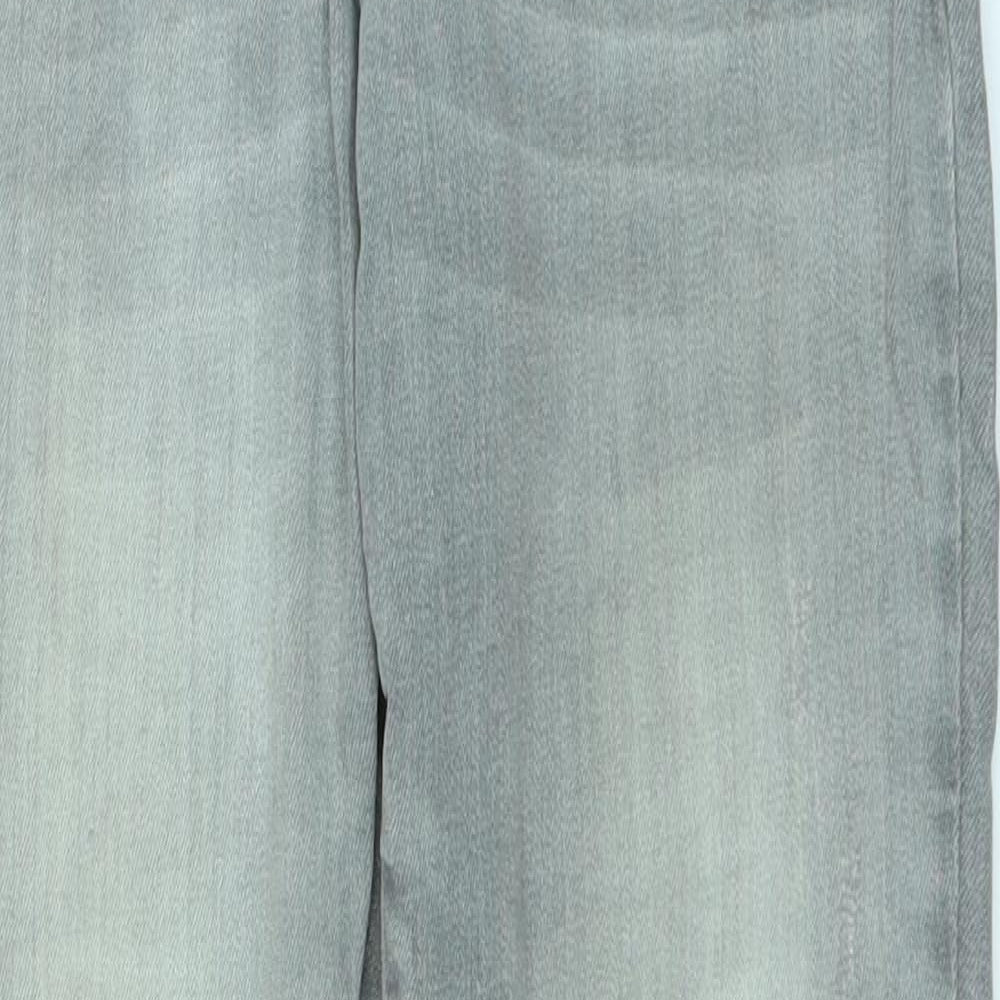 TU Womens Grey  Denim Skinny Jeans Size 10 L27 in