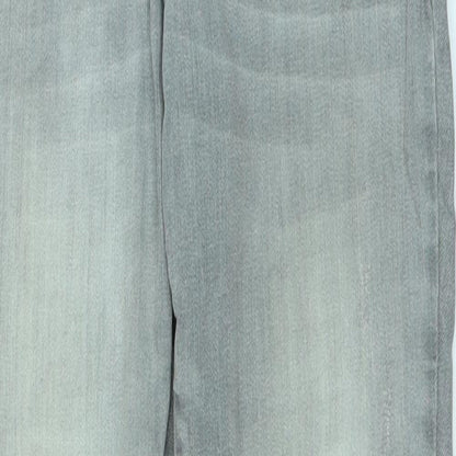 TU Womens Grey  Denim Skinny Jeans Size 10 L27 in
