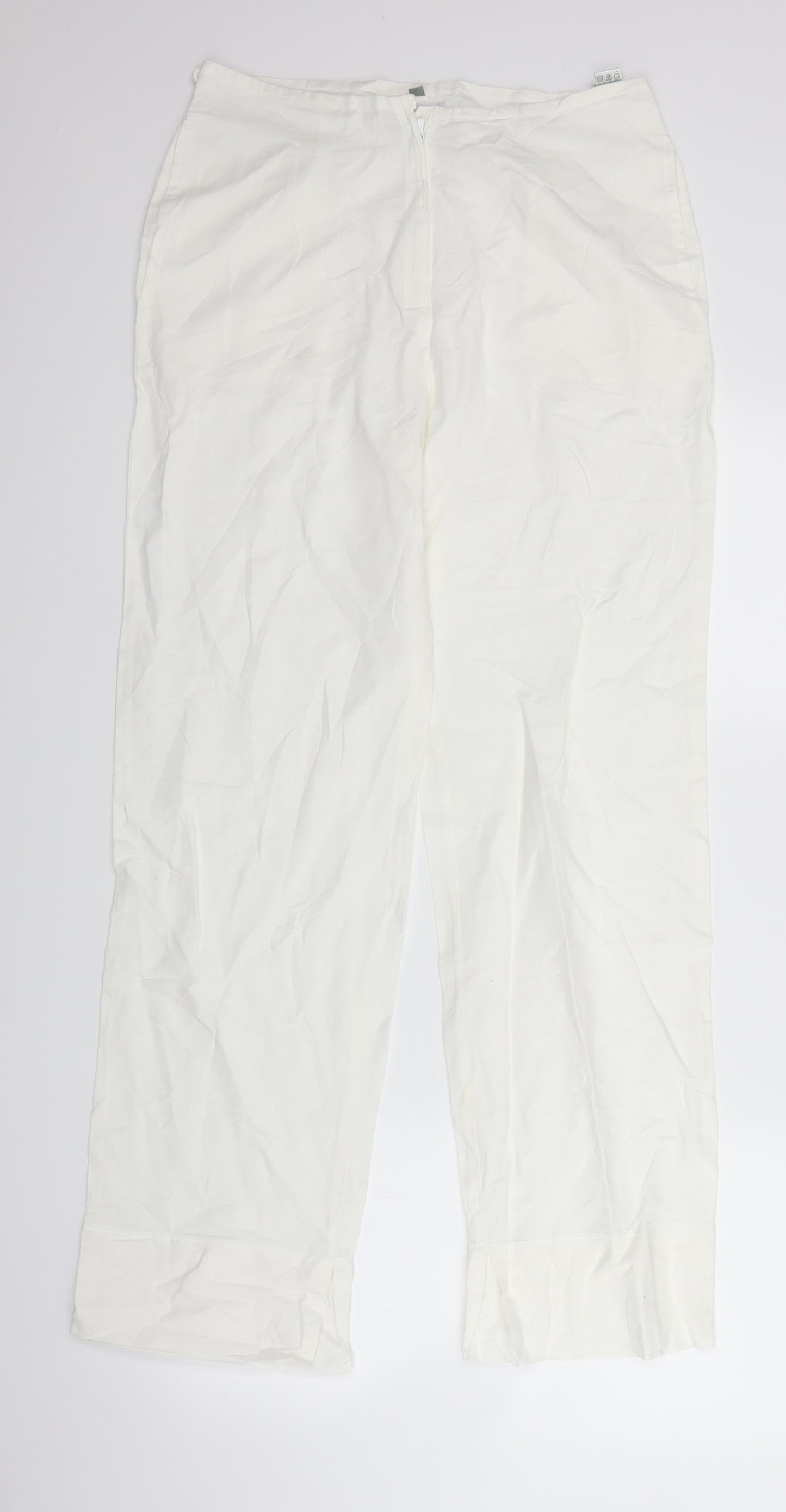 Cobalt Womens White   Trousers  Size 10 L29 in